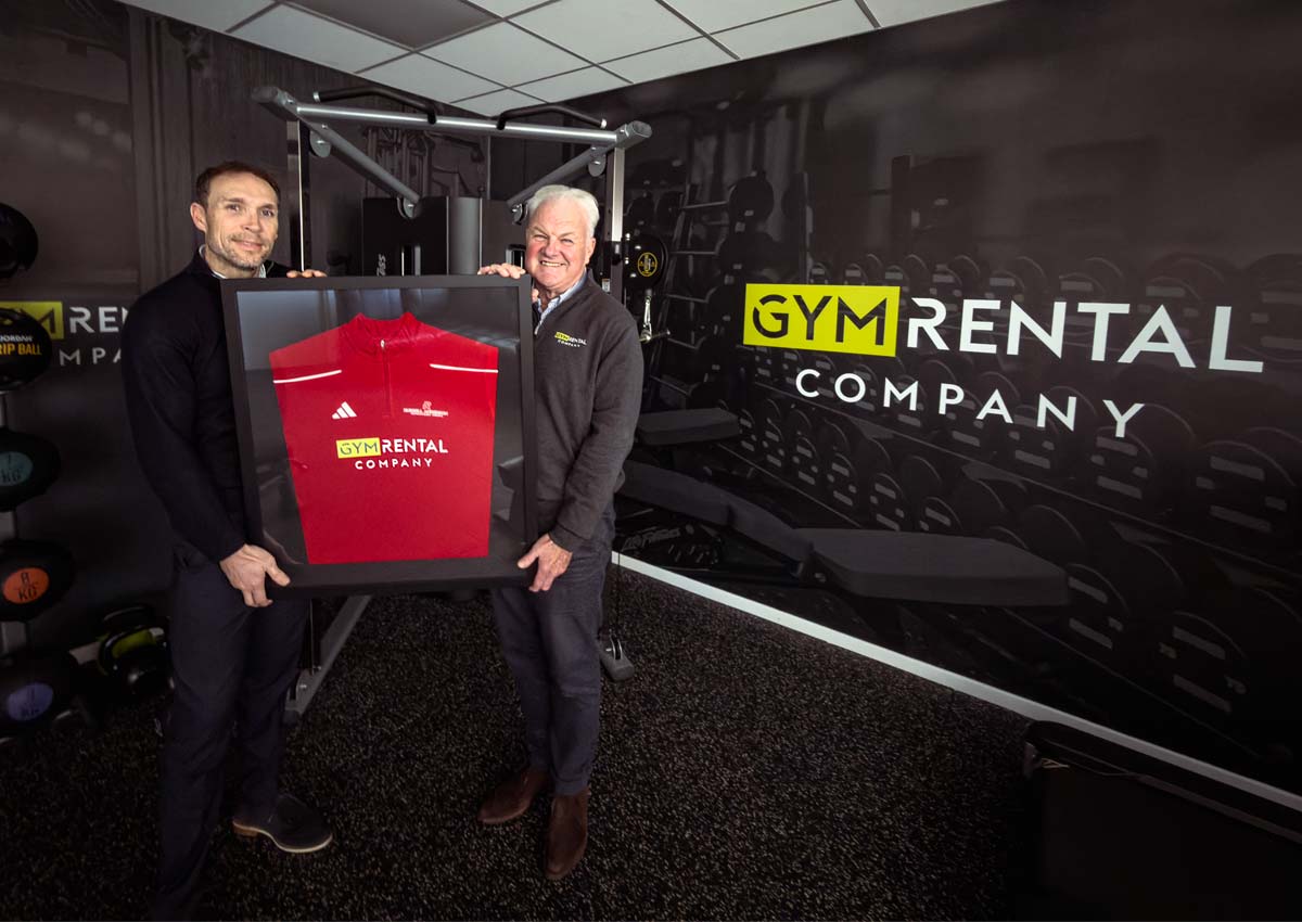Gym Rental Company generously sponsors Russell Anderson Foundation coaches' kit for next three years
